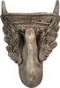 Clayre & Eef Blumentopf 30x15x43 cm Braun Keramikmaterial Produktbild-Vorschau 1