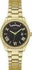 A close-up studio shot of a gold Guess watch with a black dial. Náhled obrázku produktu