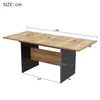 MODFU Tavolo da pranzo allungabile, 140–180 × 80 cm, per Anteprima dell’immagine prodotto 4