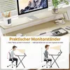 Yaheetech Schreibtisch klappbarer Computertisch mit Produktbild-Vorschau 6