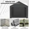 COSTWAY Tente garage Carport 595x300cm, Tente de garage Voir les images du produit 5