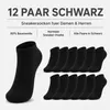 Uni Sneakersocken Damen Herren Baumwolle, Sneaker Socken,  Produktbild-Vorschau 3
