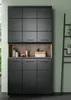 Bad Set Ice 10 | 3-teilig | Nox Oak / schwarz matt ohne Produktbild-Vorschau 6