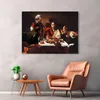 Caravaggio, schilderijen op canvas - Het Laatste Avondmaal Productafbeelding-voorbeeld 3
