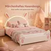 Lit bébé INONEFT, lit matelassé 140x200 cm avec LED, lit Voir les images du produit 4