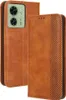 Motorola Edge 40 Hülle - Coverup Vintage Style Klapphülle - Produktbild-Vorschau 1