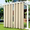 Außen Vorhang Wasserdicht Sonnenschutz Gardine Outdoor Produktbild-Vorschau 1