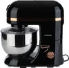 A black kitchen mixer with copper accents is shown against a white background. Produktbild-Vorschau
