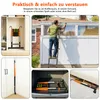 Teleskopleiter Mehrzweckleiter 5m Ausziehleiter bis 150kg Produktbild-Vorschau 5