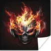 MuchoWow® Poster Eine Illustration eines flammenden Produktbild-Vorschau 1