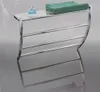 Wandregal Bad verchromt silber für Handtücher Badablage mit Produktbild-Vorschau 2