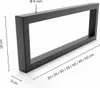 HEVVA -  Waschtischhalterung 2er Set RHEIN-MAIN - 30 cm Produktbild-Vorschau 3