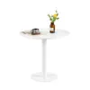 H.J WeDoo Table de salle à manger ronde 80x80x73 cm Petite Voir les images du produit 3