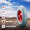 AREBOS Schubkarrenrad Vollgummi 4.80/4.00‑8 | Pannensicher, Produktbild-Vorschau 3