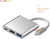 Typ C auf 4K HDMI Kompatible USB 3.0 USBC HDMI Hub für Produktbild-Vorschau 7