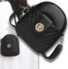 Borsa portacellulare in pelle nera, borsa a tracolla Anteprima dell’immagine prodotto 14