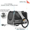 DOGGYHUT® Premium XL Hundefahrradanhänger Hundeanhänger Produktbild-Vorschau 2