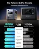 AFERIY P180 Pro Power Station 1800W 1024Wh con pannello Anteprima dell’immagine prodotto 6