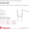 STEIGNER Duschtürdichtung UK20 110 cm (1 Stk.) Transparent Produktbild-Vorschau 3