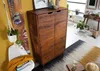 MASSIVMOEBEL24 Highboard Sheesham 90x40x145 walnuss Produktbild-Vorschau 1