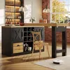 Isola da cucina estendibile a 360°, tavolo da pranzo Anteprima dell’immagine prodotto 3