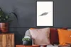 MuchoWow® MuchoWow® Gerahmtes Poster Narwal - Meerestiere - Produktbild-Vorschau 2