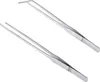 Two stainless steel tweezers on a white background. Náhled obrázku produktu