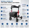 Lösch Reha Rollator TABAS Mobility PolyurethanRot Produktbild-Vorschau 2