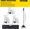 Set spatule décorative spatule large 25/40/60cm spatule de Voir les images du produit 7