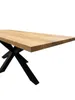 Tisch Massivholz Eichenholz - Tischplatte Geradekante /4cm Produktbild-Vorschau 7