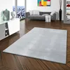Hochflor Luxus Velours Teppich Touch Grau, Größe:80x160 cm Produktbild-Vorschau 1