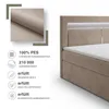 ELVORA DESIGNE Boxspringbett 180x200 cm AURA TV mit Produktbild-Vorschau 9