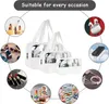 Borsa cosmetica trasparente da viaggio grande capacità Anteprima dell’immagine prodotto 7