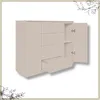 YUMEBLY Kommode mit 2 Türen und 4 Schubladen | 120x97x40 cm Produktbild-Vorschau 2