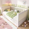 Flieks Schlafsofa Holzbett 90x190cm mit Ausziehbett Produktbild-Vorschau 2