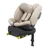 A beige and black modular baby car seat system with an ISOFIX base, shown from a slightly elevated front-left angle against a white background. Náhľad obrázku produktu