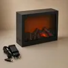 Dekorativer LED-Kamin, aus Metall, 10 x 29 x 23 cm Produktbild-Vorschau 10