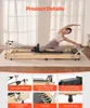 VEVOR reformer Pilates pieghevole in legno per l'uso nella Anteprima dell’immagine prodotto 11