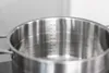 Close-up of the inside of a stainless steel pot with volume markings. Produktbild-Vorschau