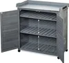 Tavolino da giardinaggio Relaxdays con mobile sottotavolo, Anteprima dell’immagine prodotto 5