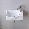 AQUABATOS Hängewaschbecken Keramik 40.5x28x12 cm, Produktbild-Vorschau 4