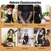 1 Stücke Übergrößen Schürzen mit 2 Taschen, Verstellbare Produktbild-Vorschau 6
