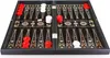 TAVLA orientale BACKGAMMON XXL intarsiata OTTOMAN INCI Anteprima dell’immagine prodotto 3