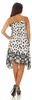 Damen Kleid Strandmode Ärmellos Sommerkleid; Blumenmuster Produktbild-Vorschau 3