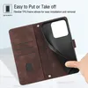 Hülle für Honor X6A Prägung Flip Leder Brieftasche Produktbild-Vorschau 5