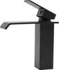 A black waterfall faucet on a white background. Náhled obrázku produktu