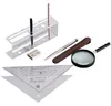 Alco Besteckhalter Plexiglas 22x8x5cm transparent Produktbild-Vorschau 7
