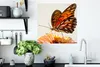 MuchoWow® Poster Schmetterling - Orange - Blume - Insekten Produktbild-Vorschau 3