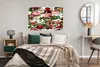 MuchoWow® Poster Blumen - Rosa - Weiß - Strauch 120x80 cm - Produktbild-Vorschau 4