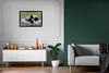 MuchoWow® Gerahmtes Poster Pandas - Gras - Stein 60x40 cm - Produktbild-Vorschau 7
